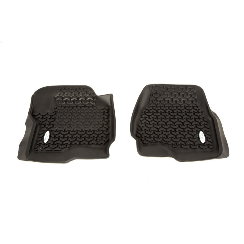 Load image into Gallery viewer, Rugged Ridge Floor Liner Front Black 2017-2018 Ford F-250 / F-350 / F-450 / F-550 Regular