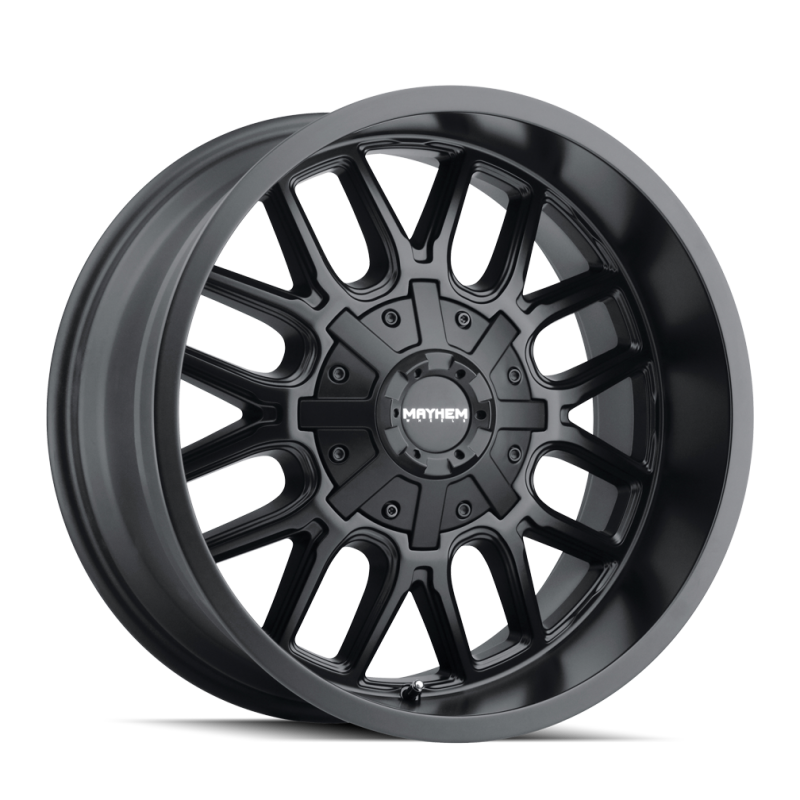 Load image into Gallery viewer, Mayhem 8107 Cogent 20x10 / 6x135 BP / -19mm Offset / 106mm Hub Matte Black Wheel