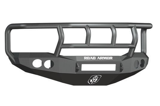 Road Armor 06-09 Dodge 2500 Stealth Front Bumper w/Titan II Guard - Tex Blk