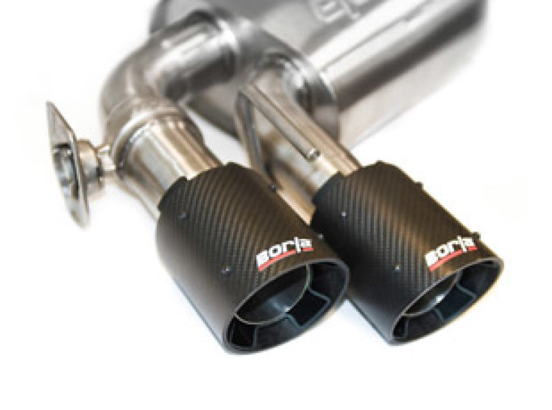 Load image into Gallery viewer, Borla 17-18 Chevrolet Camaro ZL1 6.2L V8 S Type Catback Exhaust w/ Dual Mode Valves CF Black Anod