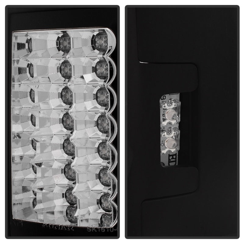 Load image into Gallery viewer, Spyder Ford F150 Styleside 97-03/F250 Version 2 LED Tail Lights Blk ALT-YD-FF15097-LED-G2-BK