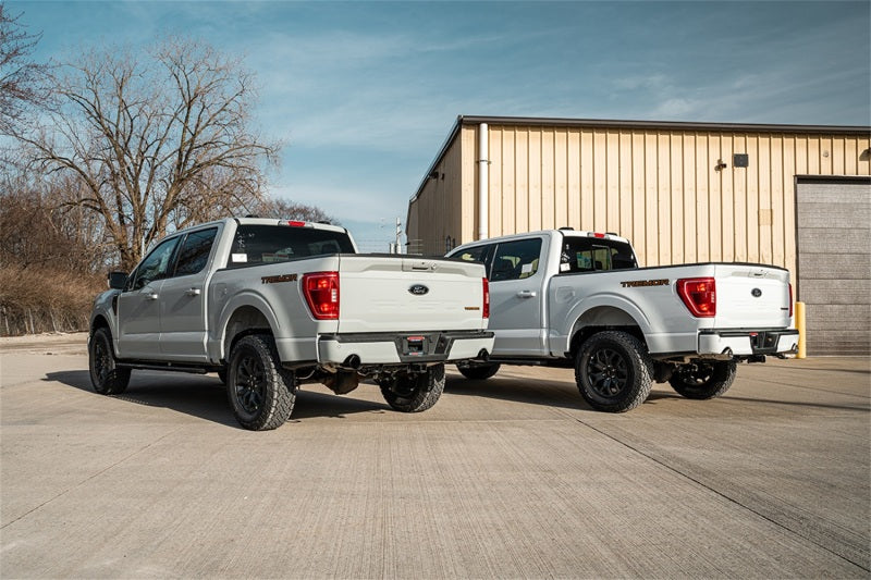 Load image into Gallery viewer, Corsa 2021-2025 Ford F-150 SuperCrew/5.5ft Bed 3.5L V6 Sport Cat-Back Dual Rear Exit-Polished