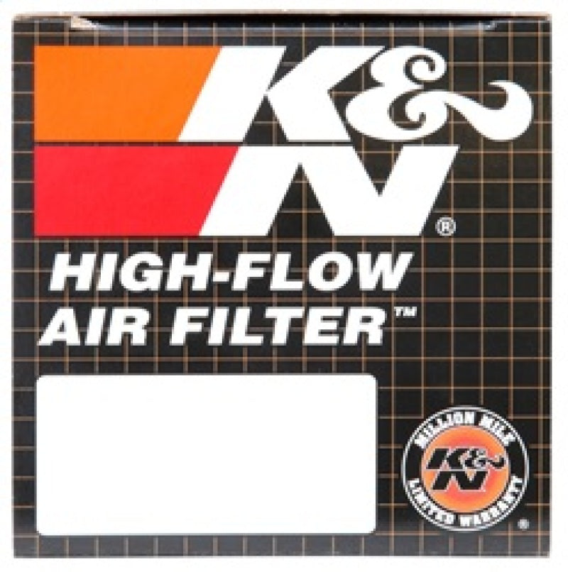 Load image into Gallery viewer, K&N Universal Chrome Filter 2.25 Inch Flange / 3.5 Inch Base / 2 Inch Top / 4 Inch Height