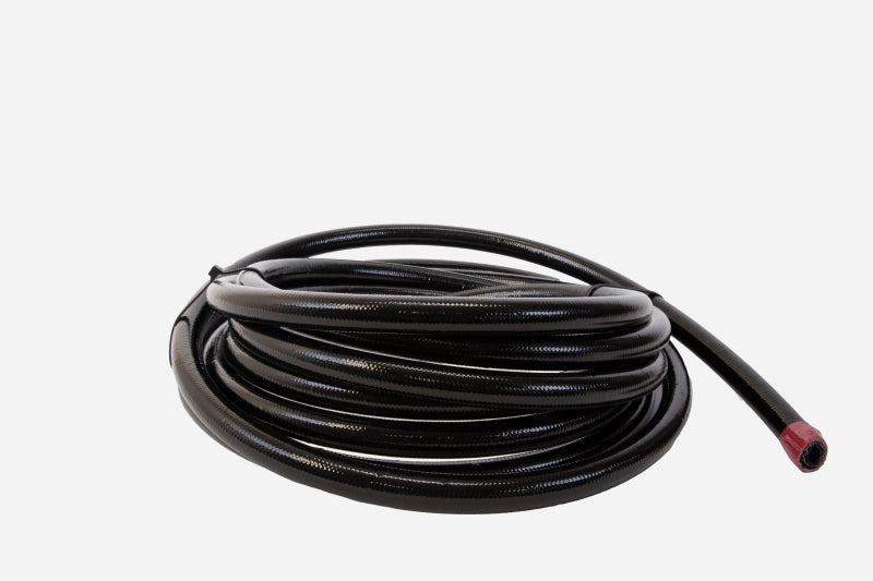 Load image into Gallery viewer, Aeromotive PTFE SS Braided Fuel Hose - Black Jacketed - AN-10 x 20ft