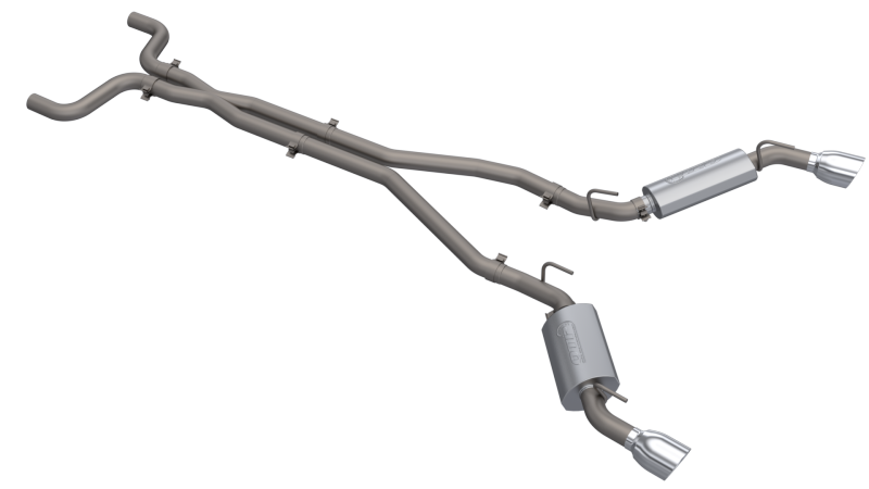 Load image into Gallery viewer, 2014-2015 Chevrolet Camaro SS 6.2L QTP AR3 Cat Back