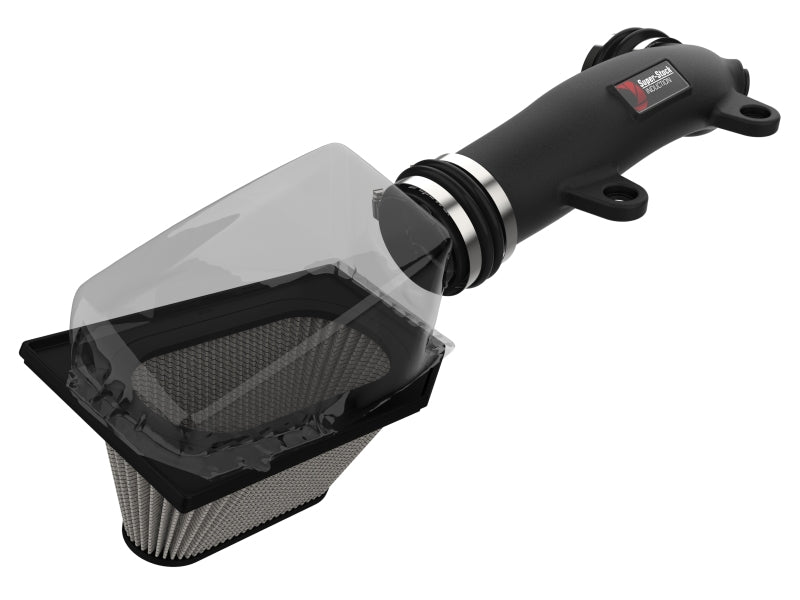 Load image into Gallery viewer, aFe Super Stock Induction System Pro Dry S Media 18-21 Jeep Wrangler JL L4-2.0L (t)