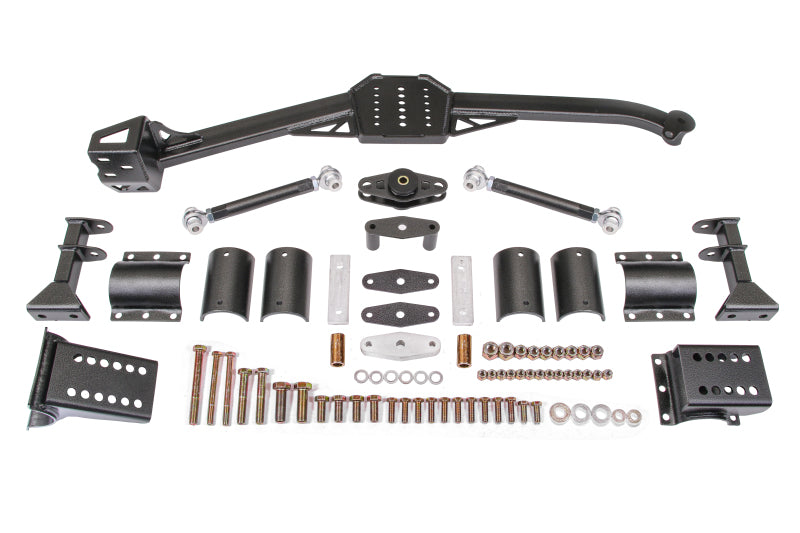 Load image into Gallery viewer, BMR 82-92 3rd Gen F-Body Body Mount Watts Link Rod Ends - Black Hammertone