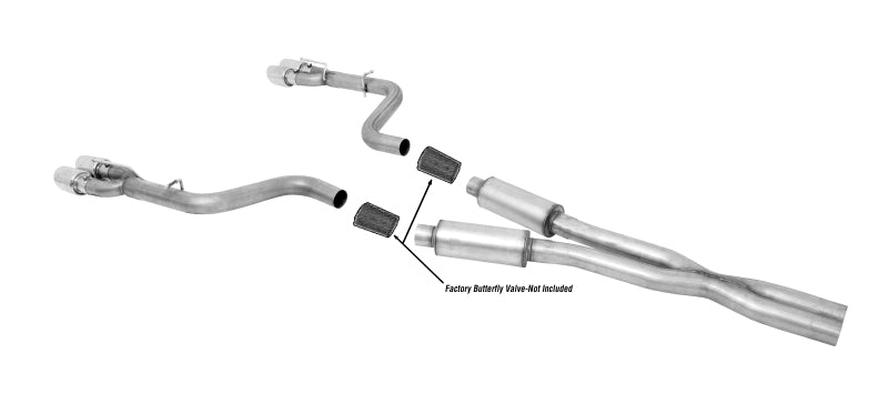 Load image into Gallery viewer, Gibson 15-19 Dodge Challenger SRT Hellcat 6.2L 3in Cat-Back Dual Exhaust - Stainless