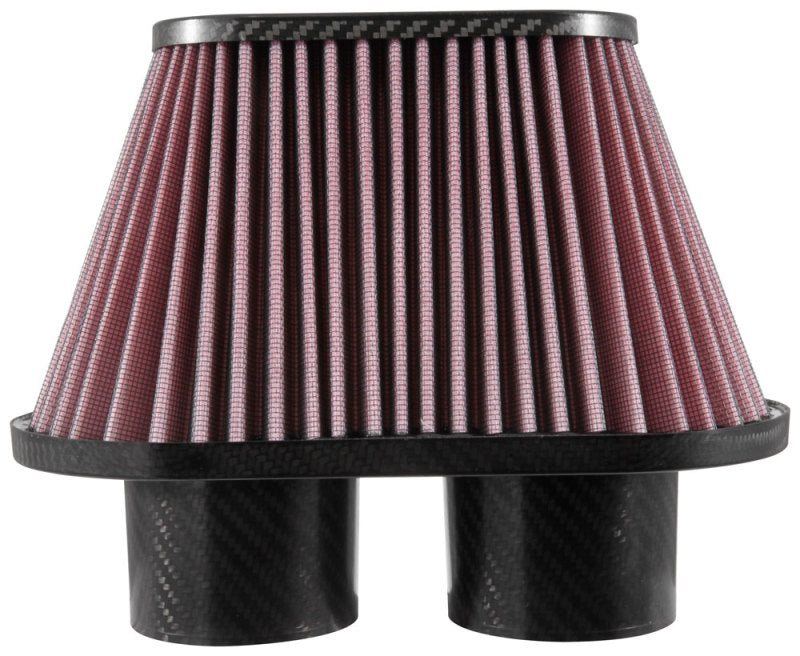 Load image into Gallery viewer, K&N Universal Air Filter - 3in Dual Flange / 10x5.125in Base / 6.375x3.0625in Top / 5.5in Height