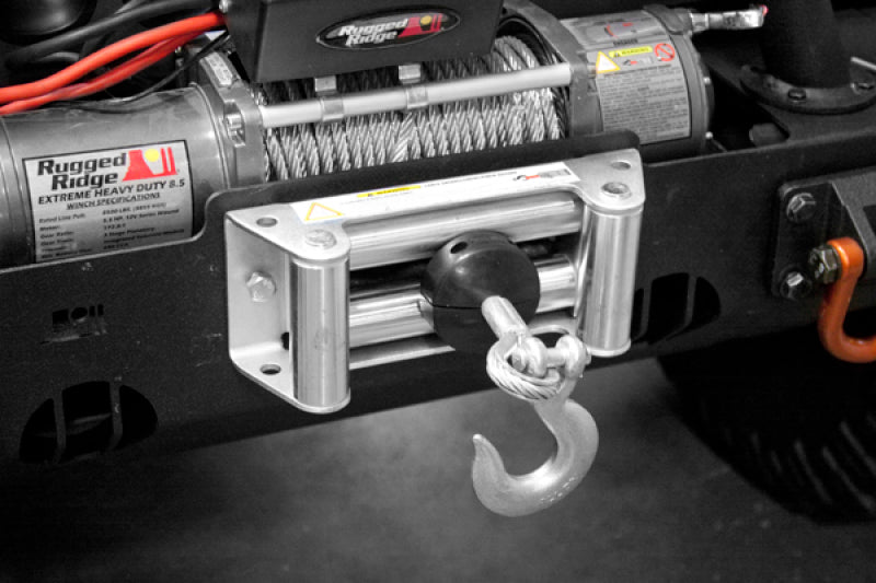 Load image into Gallery viewer, Rugged Ridge Winch Cable Stopper Black