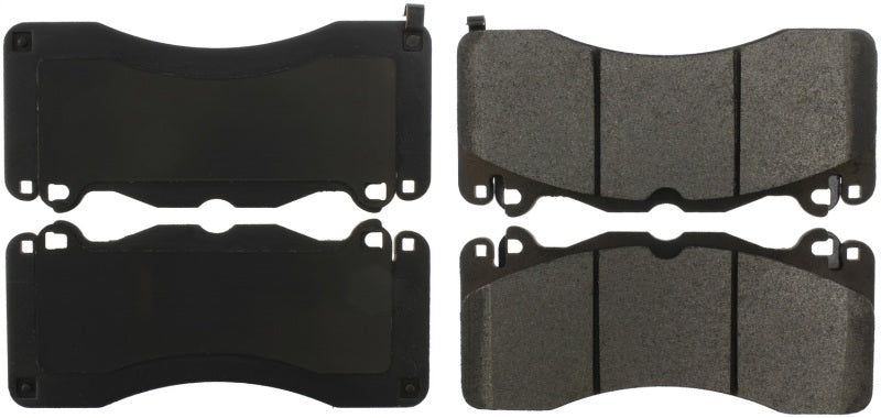 Load image into Gallery viewer, StopTech 15-18 Ford Mustang Front Street Brake Pads w/Shims & Hardware