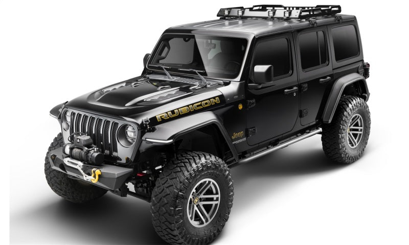 Load image into Gallery viewer, Bushwacker 18-19 Jeep Wrangler JL Trail Armor Cowl Guard - Black