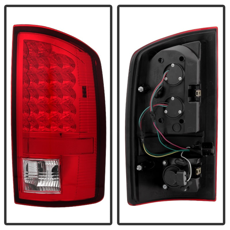 Load image into Gallery viewer, xTune Dodge Ram 02-06 1500 / Ram 2500/3500 03-06 LED Tail Light Red Clear ALT-JH-DR02-LED-RC