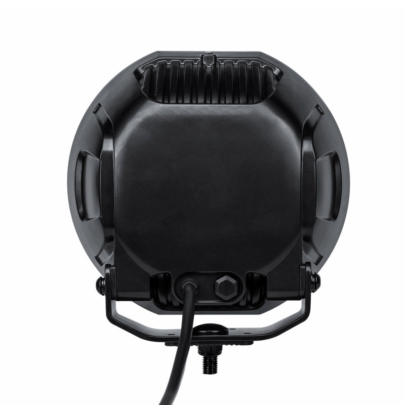 Load image into Gallery viewer, Go Rhino Xplor Blackout Series Maxline LED Hi/Low Beam w/Multi DRL (Surface Mount) 9in. - Blk