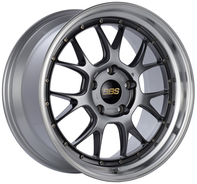 Load image into Gallery viewer, BBS LM-R 19x9.5 5x130 ET40 CB71.6 Diamond Black Center Diamond Cut Lip Wheel