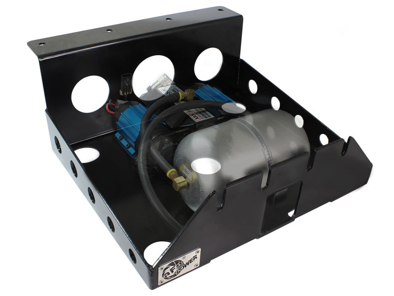 Load image into Gallery viewer, aFe Power Cover Glide Guard On Board Compressor Mount 07-14 Jeep Wrangler JK V6 3.6L-3.8L