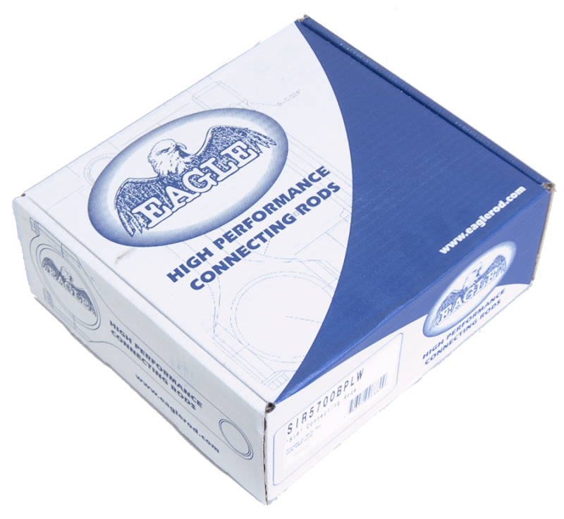 Load image into Gallery viewer, Eagle Chevrolet 305/350 Press-Fit I-Beam Connecting Rod Set (Set of 8)