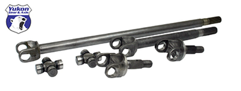 Load image into Gallery viewer, Yukon Gear 4340 Chrome-Moly Replacement Axle Kit For Jeep TJ / YJ & XJ Dana 30 / w/ Super Joints