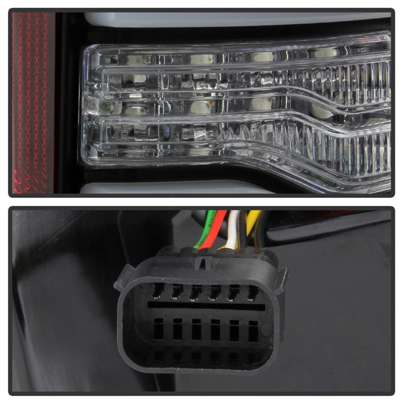 Load image into Gallery viewer, Spyder Dodge Ram 19-20 LED Tail Light Black ALT-YD-DR19HAL-SEQ-BK