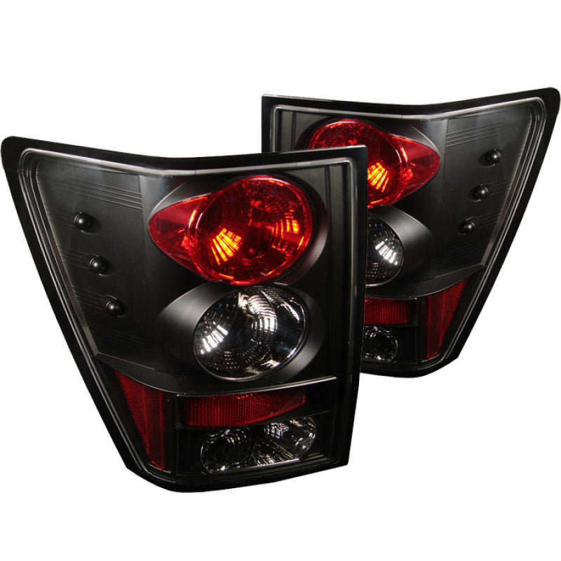 Load image into Gallery viewer, Spyder Jeep Grand Cherokee 05-06 Euro Style Tail Lights Black ALT-YD-JGC05-BK
