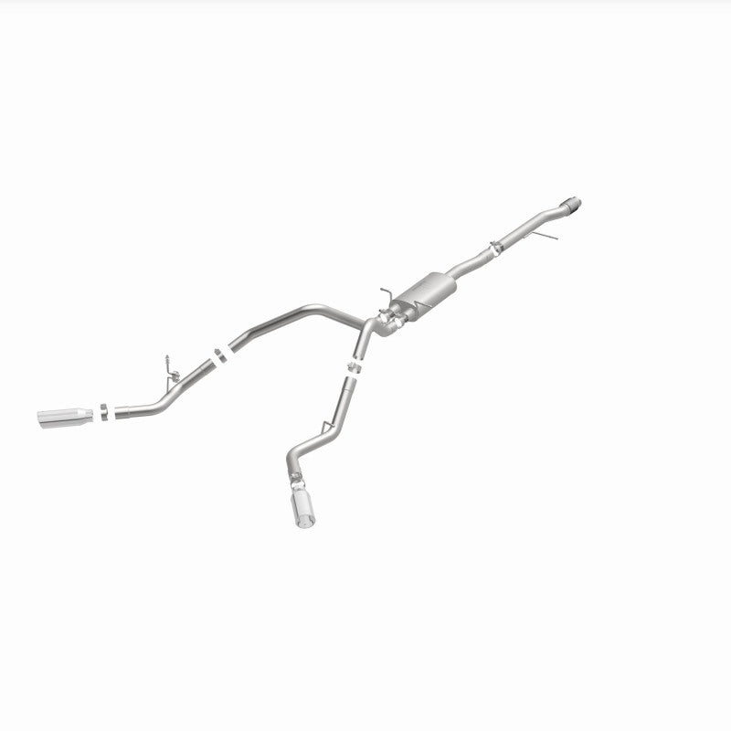 Load image into Gallery viewer, Magnaflow 14 Chev Silverado V8 5.3L CC/EC Cab Dual Split Behind Rear Tires Exit SS Cat Back Perf Exh