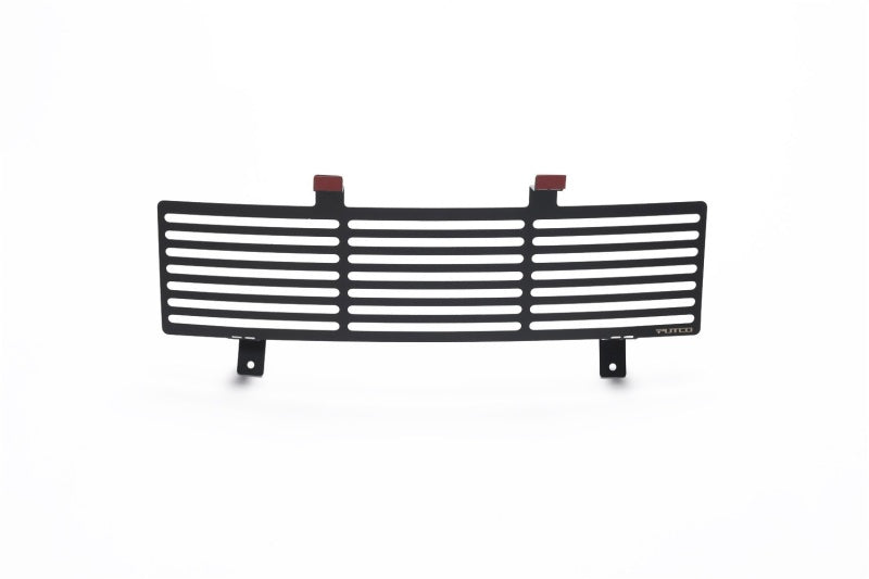 Load image into Gallery viewer, Putco 11-16 Ford SuperDuty - Stainless Steel Black Bar Design Bumper Grille Inserts