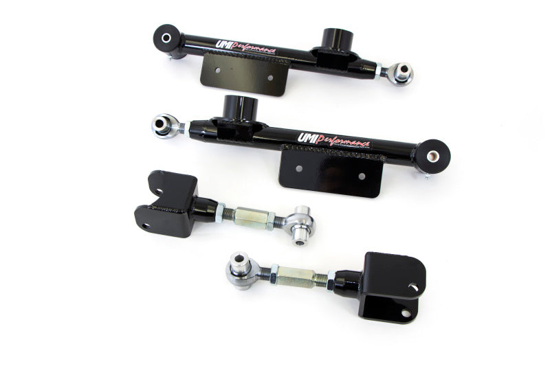 Load image into Gallery viewer, UMI Performance 79-98 Ford Mustang Upper & Lower Rear Control Arms Kit