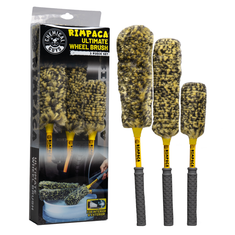 Load image into Gallery viewer, Chemical Guys Rimpaca Ultimate Wheel Brush Set - 3 Pcs
