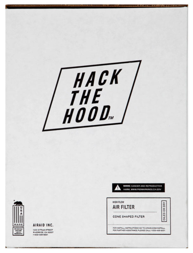 Load image into Gallery viewer, Airaid Universal Air Filter - Cone 6in FLG x 10-3/4x7-3/4in B x 4in T x 9in H - Synthaflow