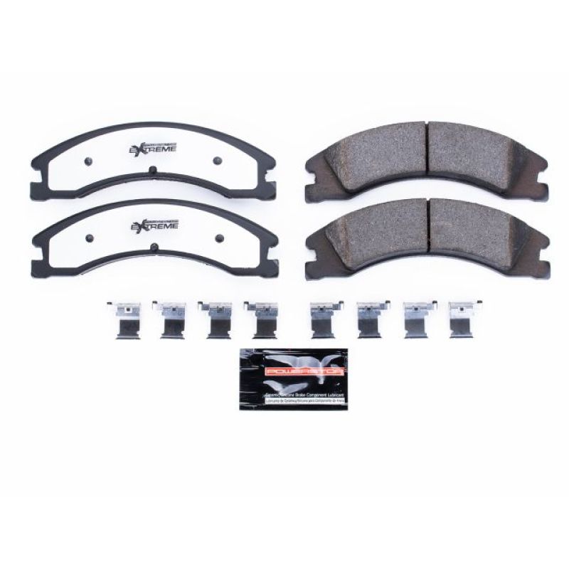 Load image into Gallery viewer, Power Stop 08-19 Ford E-450 Super Duty Rear Z36 Truck & Tow Brake Pads w/Hardware