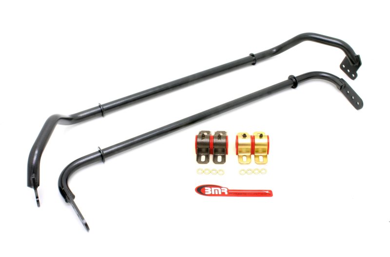 Load image into Gallery viewer, BMR 10-11 Chevrolet Camero Front and Rear Sway Bar Kit w/ Bushings - Black Hammertone