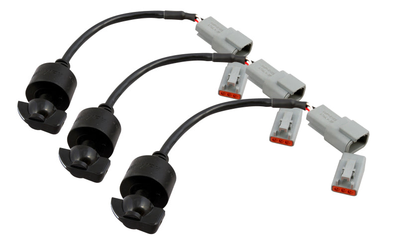 Load image into Gallery viewer, Haltech Triple Switch Panel Kit w/Yellow & Red Knobs