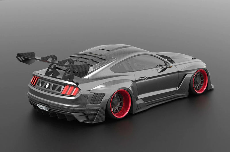 Load image into Gallery viewer, ROBOT CRAFTSMAN "DAWN " Widebody Kit For Mustang S550 S550.2 2018-2022 Carbon Fiber