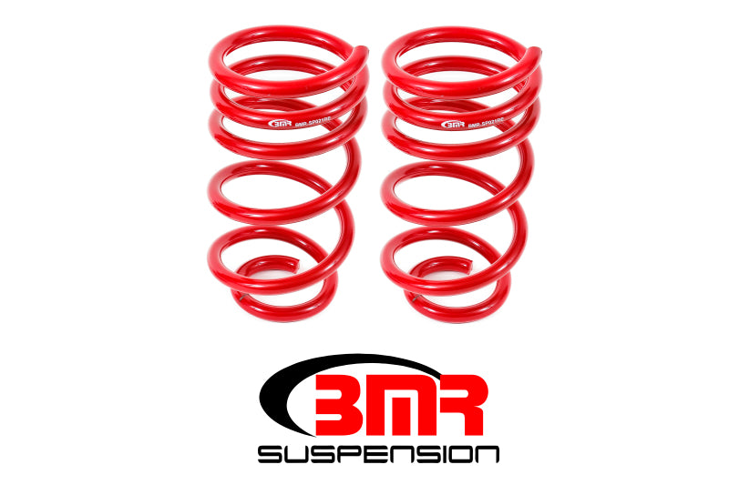 Load image into Gallery viewer, BMR 10-15 5th Gen Camaro V8 Rear Lowering Springs - Red