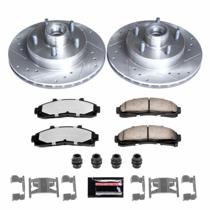 Load image into Gallery viewer, Power Stop 95-97 Ford Ranger Front Z36 Truck & Tow Brake Kit