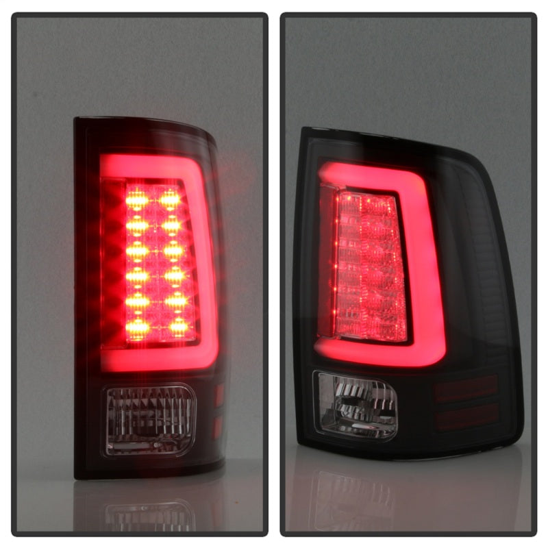 Load image into Gallery viewer, Spyder 09-16 Dodge Ram 1500 Light Bar LED Tail Lights - Black ALT-YD-DRAM09V2-LED-BK