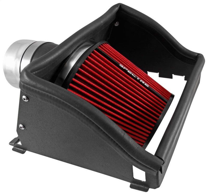 Load image into Gallery viewer, Spectre 15-18 Ford F150 2.7L/3.5L F/I Air Intake Kit - Polished w/Red Filter