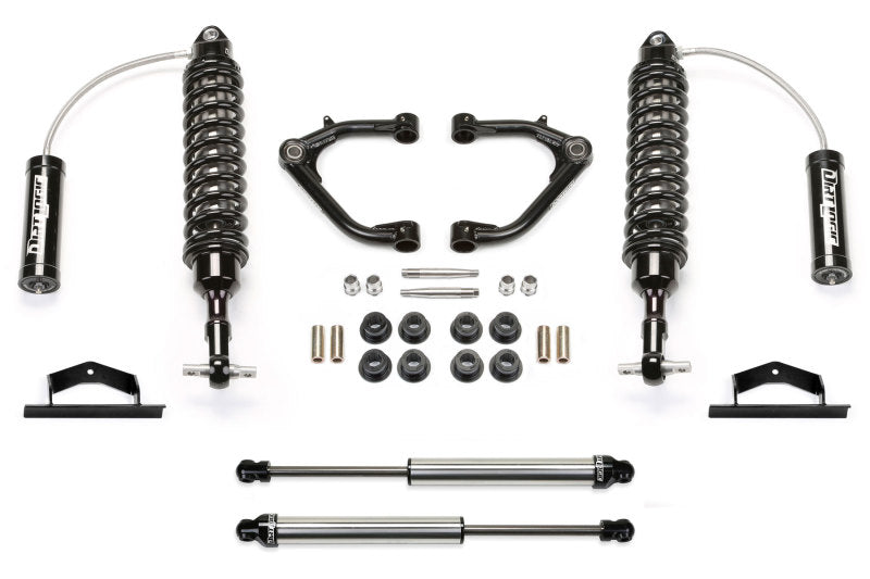 Load image into Gallery viewer, Fabtech 14-18 GM C/K1500 P/U w/oE Alm Or Stmp Stl UCA 2in UCA Kit w/Dl 2.5 & 2.25