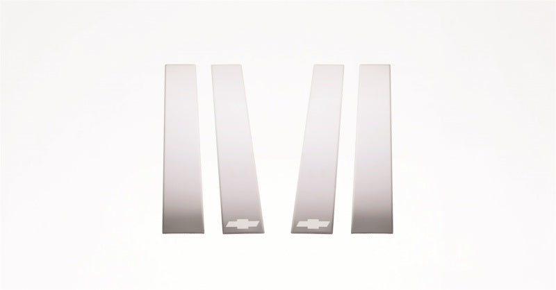 Load image into Gallery viewer, Putco 14-14 Chevrolet Silverado HD - (Crew Cab) - 4pcs Stainless Steel Pillar Posts Classic