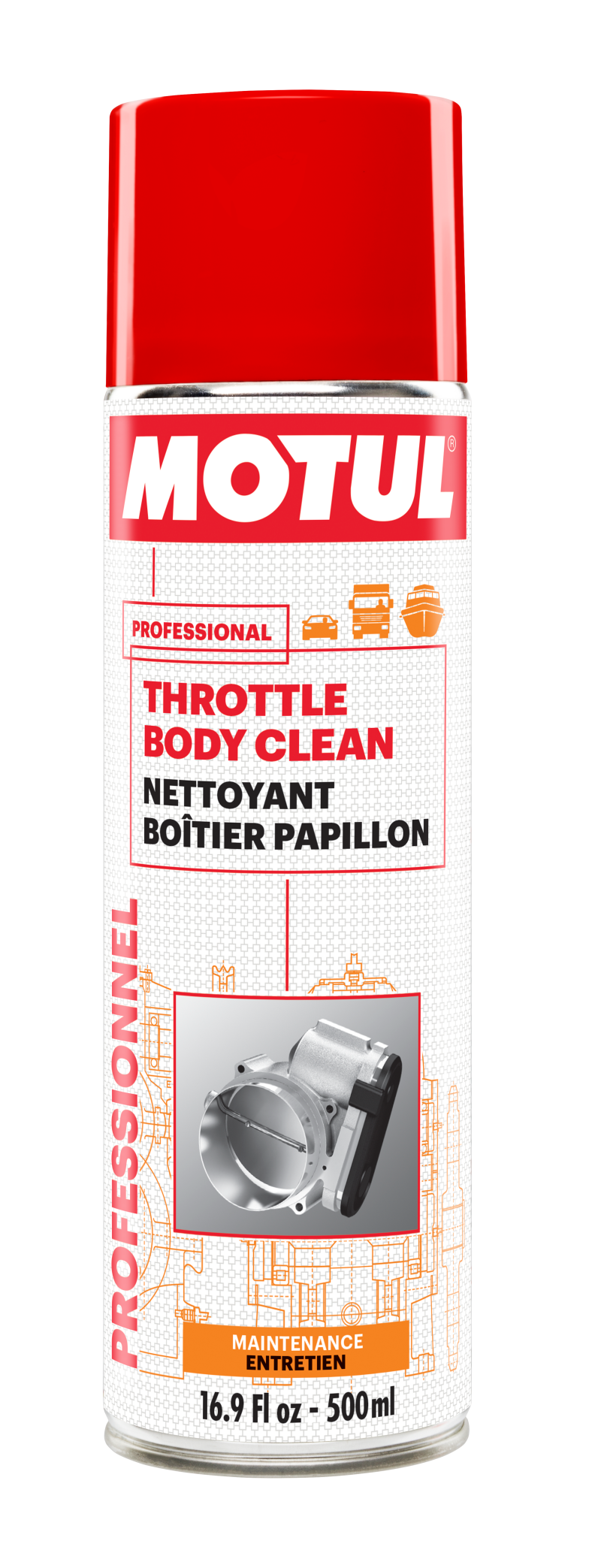 Load image into Gallery viewer, Motul 300ml Throttle Body Clean Additive (Aerosol)