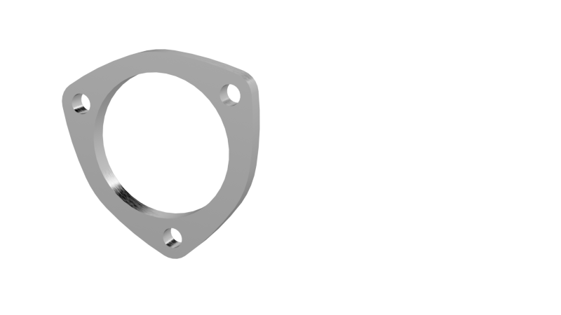 Load image into Gallery viewer, QTP 3in Weld-On QTEC 3 Bolt Flange