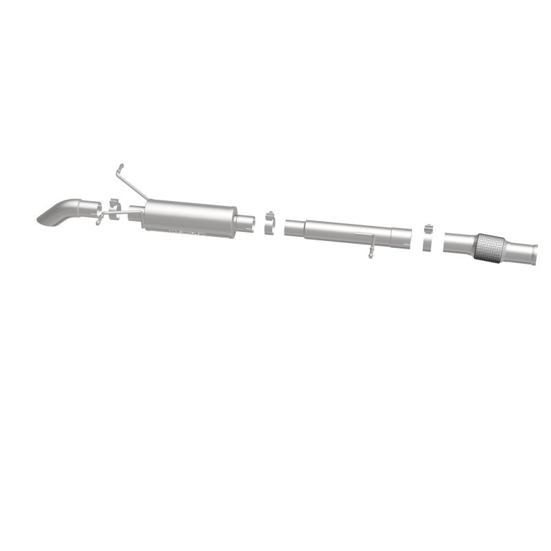 Load image into Gallery viewer, MagnaFlow 14 Chev Silverado V8 5.3L SC Cab Turn Down in Front of Rr Tire SS Catback Perf Exhaust