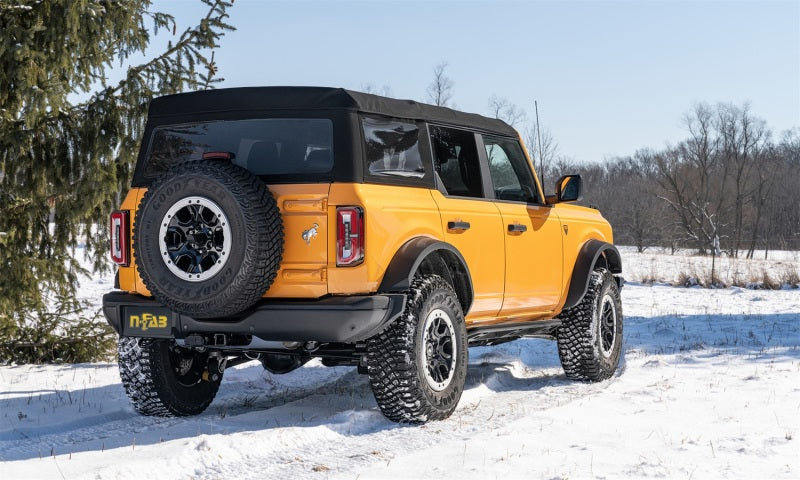 Load image into Gallery viewer, N-Fab Trail Slider Steps 2021 Ford Bronco 4 Door - Textured Black