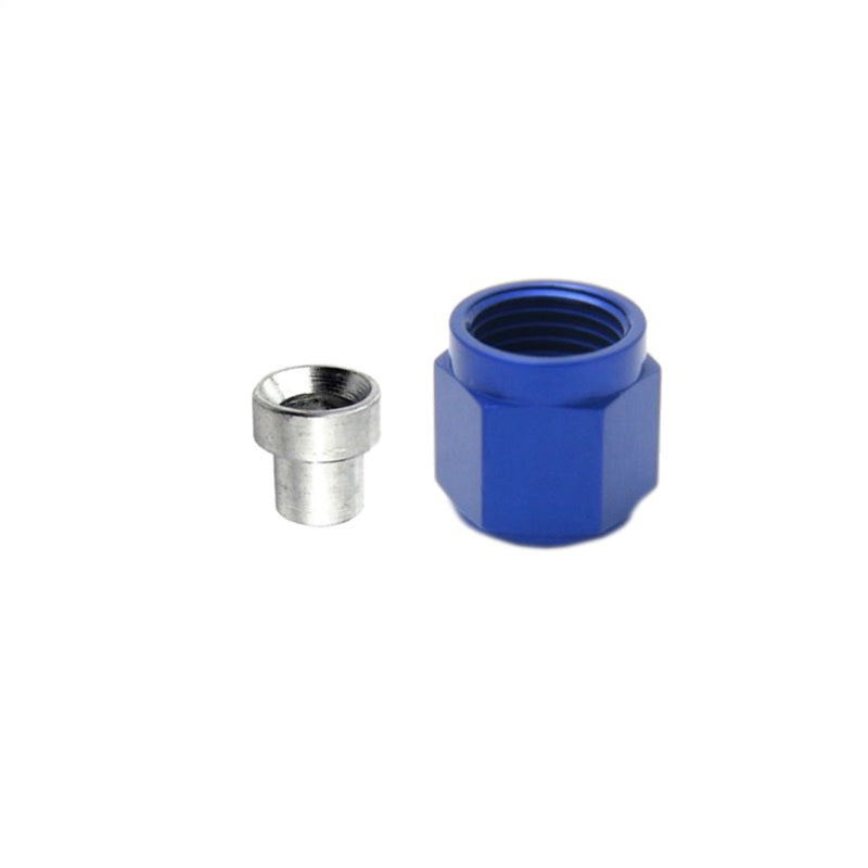 Load image into Gallery viewer, Nitrous Express 3AN B-Nut & Sleeve - Blue