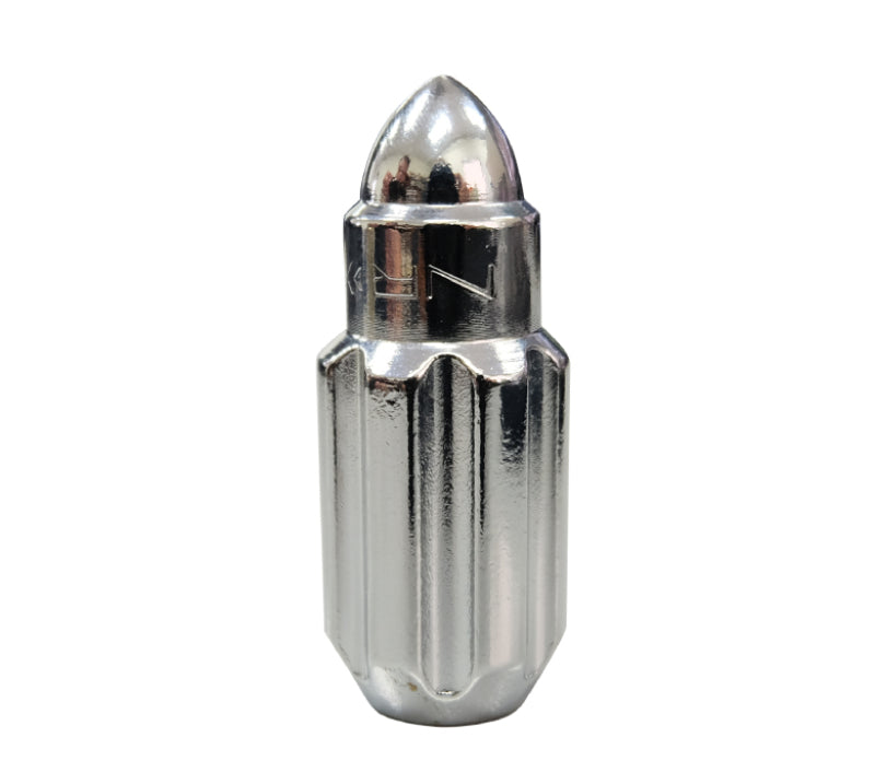 Load image into Gallery viewer, NRG 500 Series M12 X 1.5 Bullet Shape Steel Lug Nut Set - 21 Pc w/Lock Key - Silver