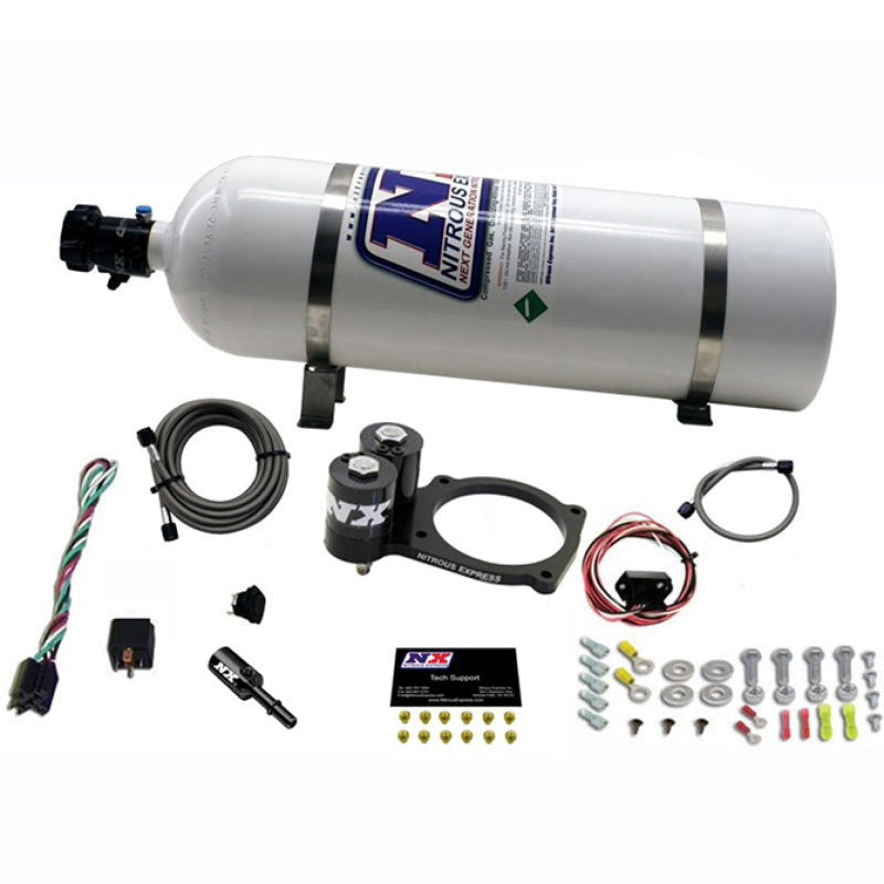 Load image into Gallery viewer, Nitrous Express Dodge Hellcat/Demon Nitrous Plate Kit w/15lb Bottle