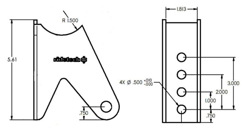 Load image into Gallery viewer, Ridetech Tri Link Axle Bracket