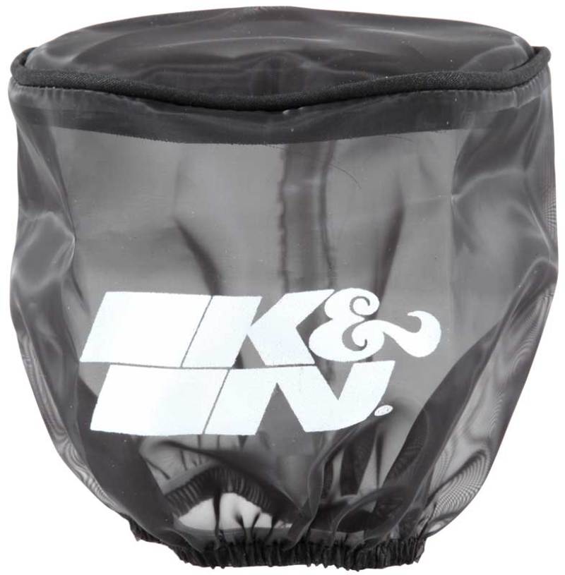 Load image into Gallery viewer, K&N Black Drycharger Round Straight Air Filter Wrap 4.5in ID x 4in H