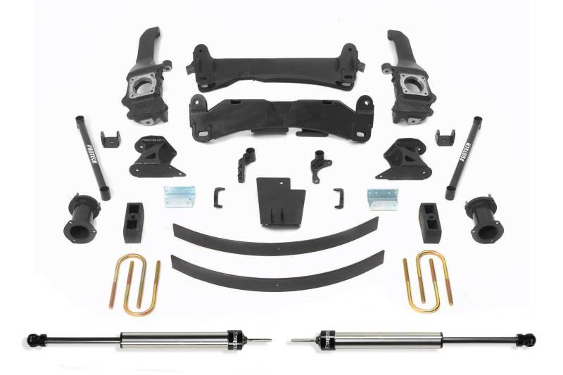 Load image into Gallery viewer, Fabtech 05-14 Toyota Tacoma 4WD/ 2WD 6 Lug Models Only 6in Basic Sys w/Rr Dlss Shks
