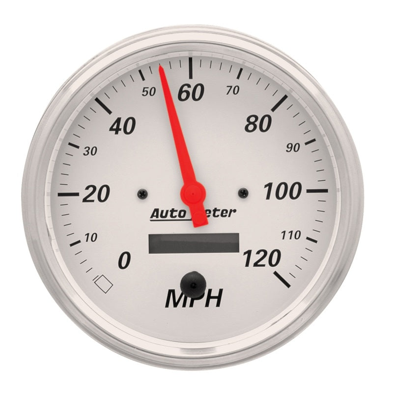 Load image into Gallery viewer, AutoMeter Gauge Kit 2 Pc. Quad & Speedometer 5in. Arctic White